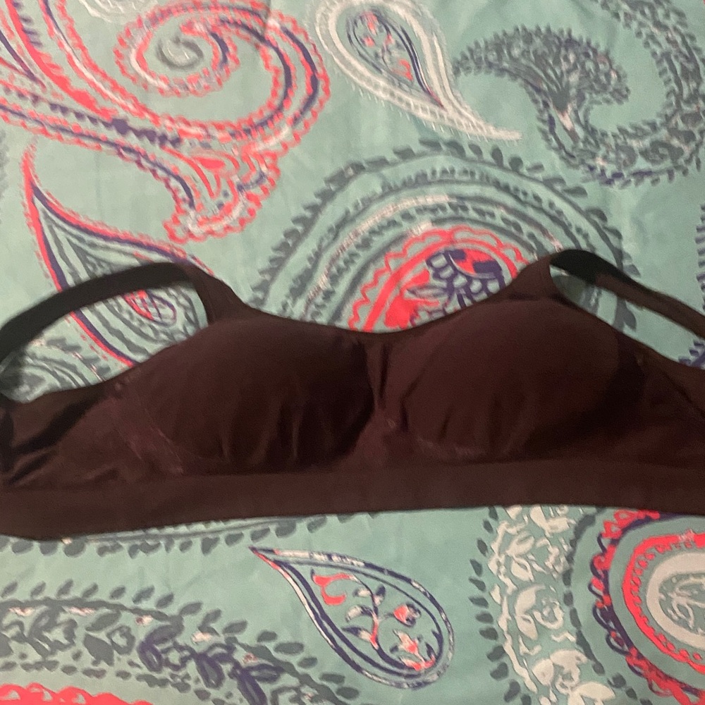 Elegant Dark Brown Bra